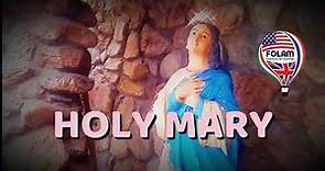 Hail Mary Dios Te Salve Maria en Inglés