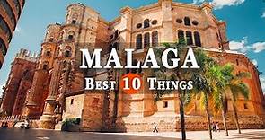 10 Best Things To Do in Malaga Spain 🇪🇸 | Malaga Travel Guide 2024