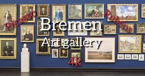 Bremen Art Gallery. An art museum with works by Rubens, Rembrandt, Courbet and Picasso
