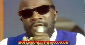 ISAAC HAYES WALK ON BY. TV PERFORMANCE 1969