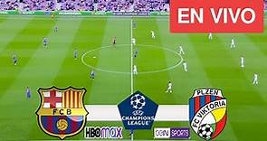 Barcelona 5 vs 1 Viktoria Plzen EN VIVO | UEFA Champions League 22/23 | Partido EN VIVO Ahora Hoy
