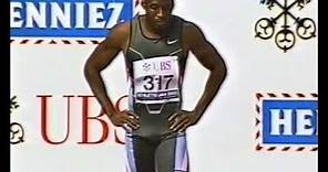 2002 Lausanne GP - Men's 100m - Francis Obikwelu 10.09