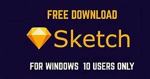 Download sketch App For windows | Available only for windows 10 users