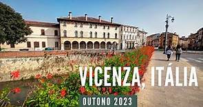 Vicenza, Itália Walking Tour - 4k.