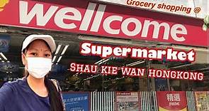 Grocery shopping @WELLCOME SUPERMARKET HONGKONG