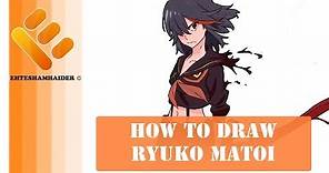 how to draw ryuko matoi from kill la kill