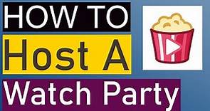 How to Host a Facebook Watch Party - Facebook Tutorial