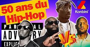 LES 10 PLUS GRANDS MOMENTS DE L'HISTOIRE DU HIP-HOP 🎶 I 50 ans du hip-hop