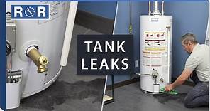 Hot Water Tank is Leaking? Top 5 Fixes | Repair and Replace
