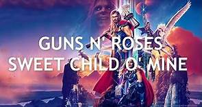 Guns N' Roses - Sweet Child O' Mine (Lyrics/Letra en Español)