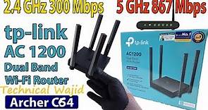 AC 1200 TP-Link Archer C64 AC1200 Wi-Fi Router | Unboxing and Configuration