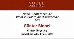 Günter Blobel at Nobel Conference XXXVII