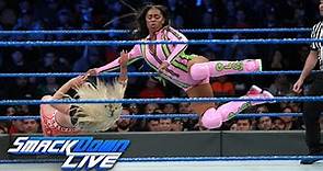 Charlotte Flair, Becky Lynch & Naomi vs. The Riott Squad: SmackDown LIVE, Jan. 16, 2018