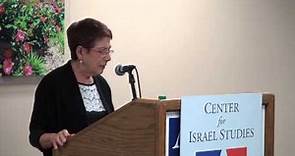 Anita Shapira "Ben Gurion: Leadership and the Shaping of History" Part 1 - Lecture 10/8/13