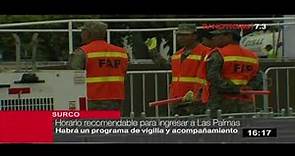 Surco: horario recomendable para ingresar a Las Palmas