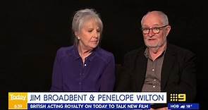 Jim Broadbent and Penelope Wilton on Today!