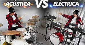Baterías: Acústica VS Eléctrica | ¿Cuál es mejor?