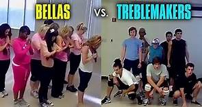 Bellas & Treblemakers Rehearsal Footage from Pitch Perfect [Full]