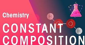 Law Of Constant Composition | Properties of Matter | Chemistry | FuseSchool