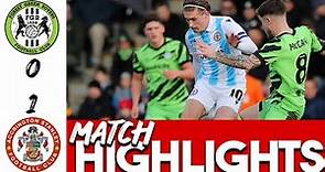 HIGHLIGHTS: Forest Green Rovers 0-1 Accrington Stanley