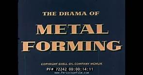 1959 METAL FOUNDRY & FORMING PROCESS SHELL OIL INDUSTRIAL FILM 72242