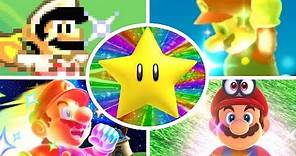 Evolution of Super Stars in Mario Games (1985-2017)