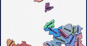 Map of Maharashtra / Maharashtra Geography