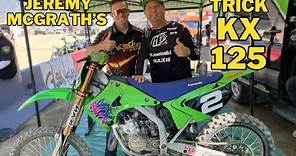 How Jeremy McGrath Modernized His Classic Two Stroke for the Vet Nationals!