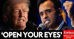 WATCH: Vivek Ramaswamy Gives Cynical Take On Trump Being Allowed To Run For President
