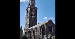 Panorámica de Cork (Irlanda) desde la torre de la iglesia de Saint Anne en el barrio de Shandon