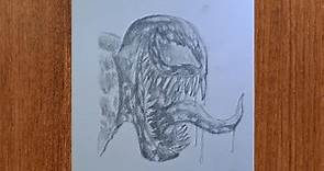 Cómo dibujar a Venom, paso a paso