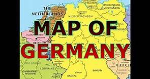 MAP OF GERMANY