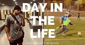 Day In The Life Of A Footballer In Spain | Gym & Training Session