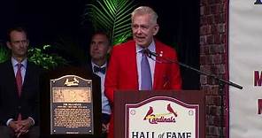 Tim McCarver Cardinals Hall of Fame Induction Speech (2017)