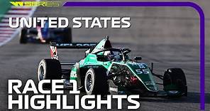 W Series Race 1 Highlights | 2021 United States Grand Prix