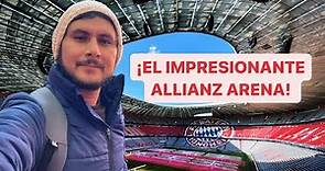 ¡El impresionante Allianz Arena, la casa del BAYERN MÚNICH!