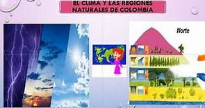 EL CLIMA Y LAS REGIONES NATURALES DE COLOMBIA