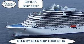 Oceania Cruises | Riviera Full Ship Tour Deck by Deck #oceaniacruises