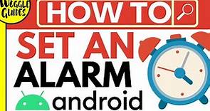 How to set an alarm on Android