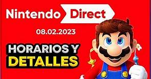 🚨 ¡¡NINTENDO DIRECT ANUNCIADO!! 🚨 Fecha, Horarios y Juegos para Nintendo Switch (Febrero 2023)