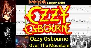 Over The Mountain - Ozzy Osbourne - Guitar + Bass TABS Lesson