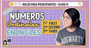 LOS NÚMEROS ORDINALES 💎 FIRST, SECOND, THIRD | Inglés para principiantes.