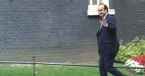 The moment Brooks Newmark entered number 10 after reshuffle (archive)