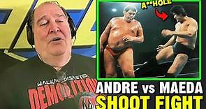 "He Was an A**HOLE!" | Demolition Ax on Andre the Giant vs Akira Maeda SHOOT FIGHT
