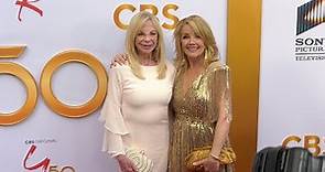 Roberta Leighton and Melody Thomas Scott "The Young and the Restless" 50th Anniversary Celebration