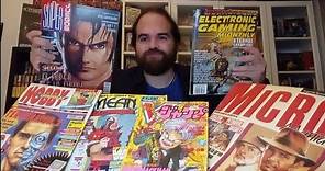 Revistas de videojuegos cada mes en su quiosco.