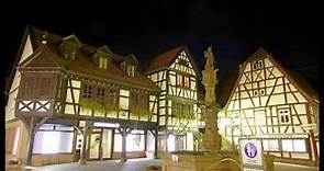 Erbach-Michelstadt HD: Eine Fachwerktour bei Nacht durch die historische Altstadt