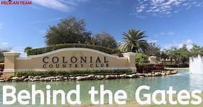 Colonial Country Club Fort Myers - Behind the Gates of Colonial Country Club in Fort Myers, Florida