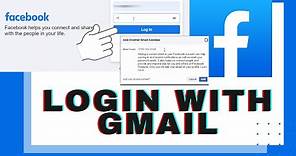 Facebook Account Login 2020 | How to Login Facebook With Gmail?