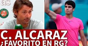 ¿ALCARAZ favorito en ROLAND GARROS: Habla FERRERO | PARÍS, CARLOS ALCARAZ | AS